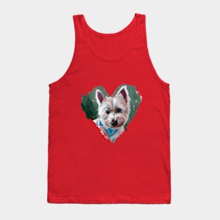 Heart Shaped Puppy Tank Top